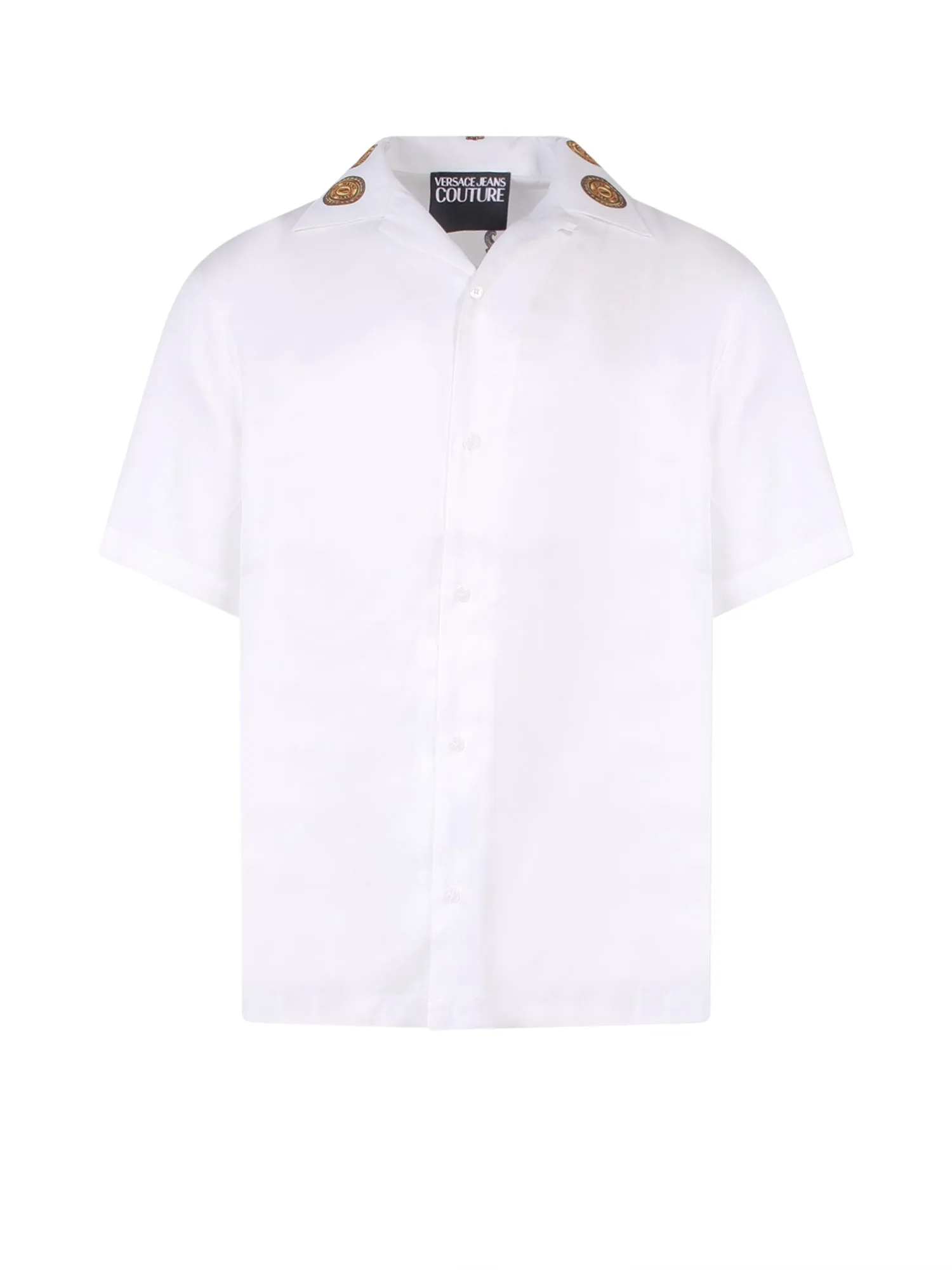 Versace Jeans Couture Medusa Printed Short-Sleeved Shirt