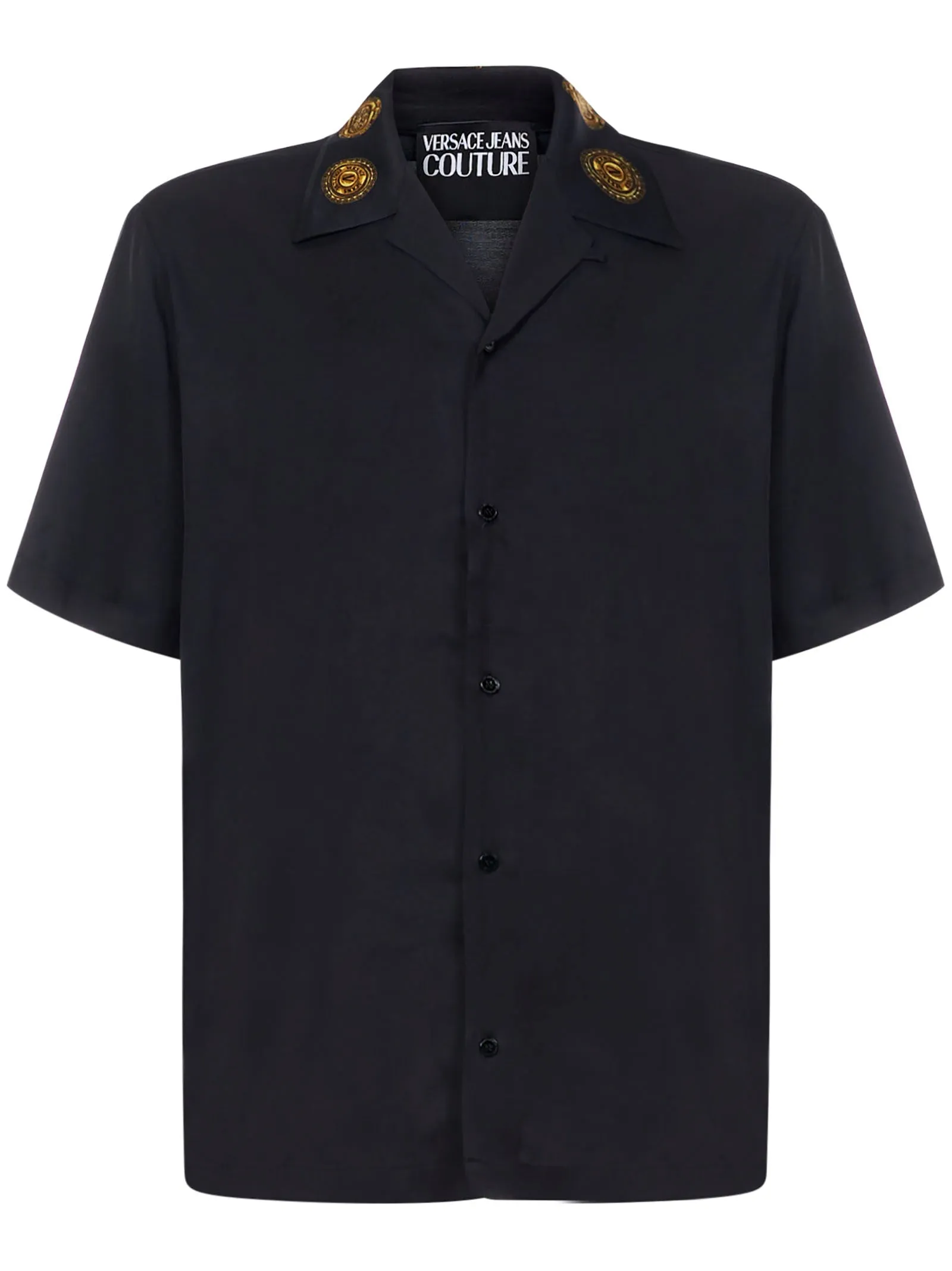 Versace Jeans Couture Medusa Printed Short-Sleeved Shirt