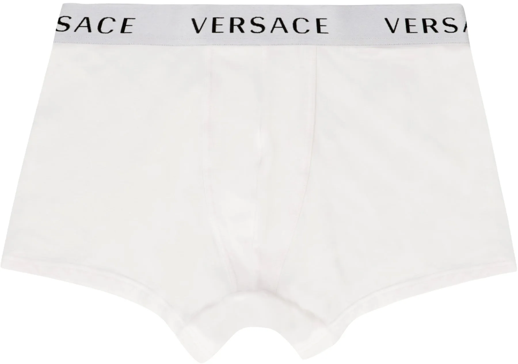 Versace Logo Band Two-Pack Stretched Boxers