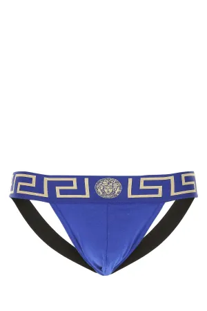 Versace Medusa Motif Waistband Jockstrap