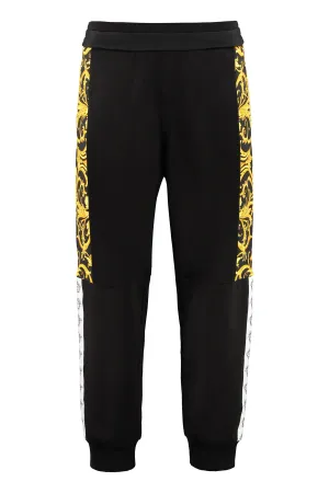 Versace Printed Side Band Jogger Pants