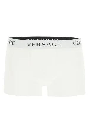 Versace Three-Pack Logo Band Boxer Briefs