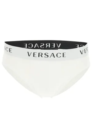 Versace Tri Pack Logo Band Briefs