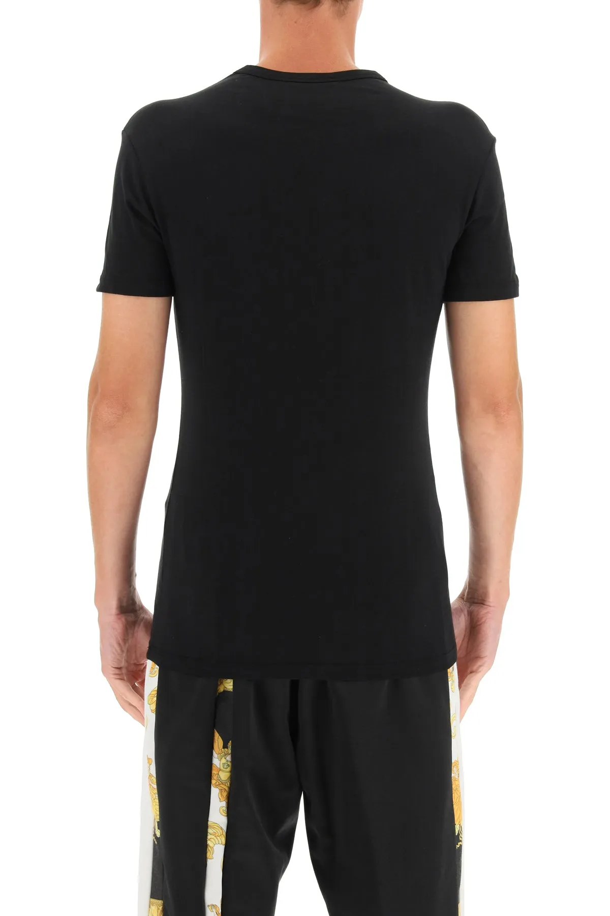 Versace Two Pack Logo Print T-Shirt