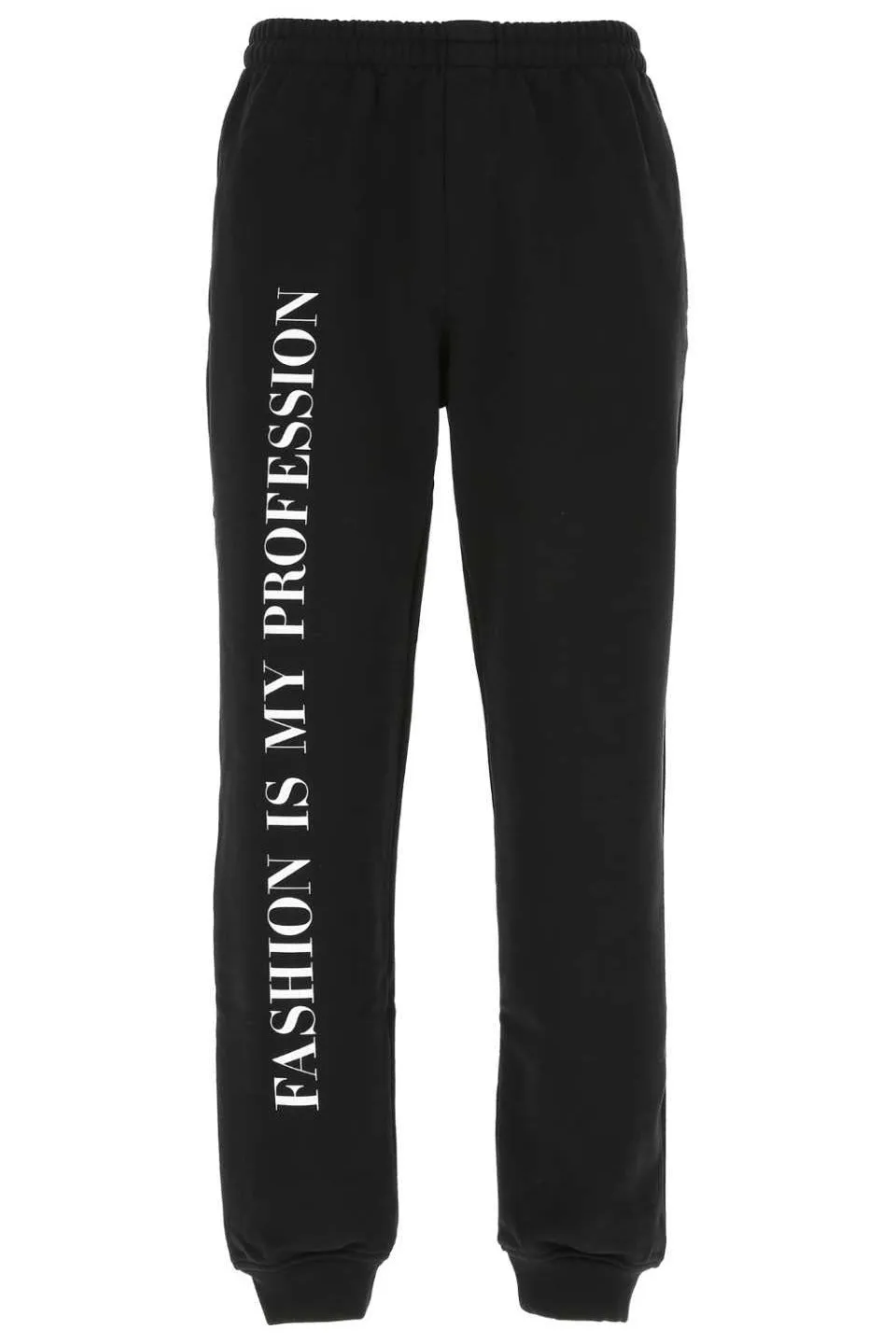 Vetements Slogan Print Track Pants