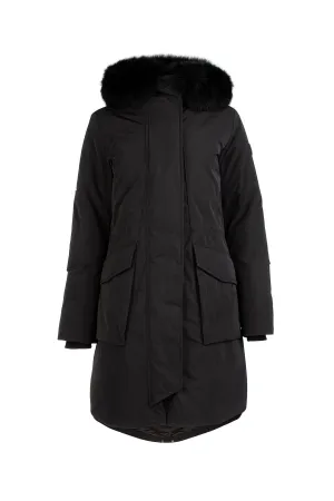 Woolrich Hooded Military Parka Coat