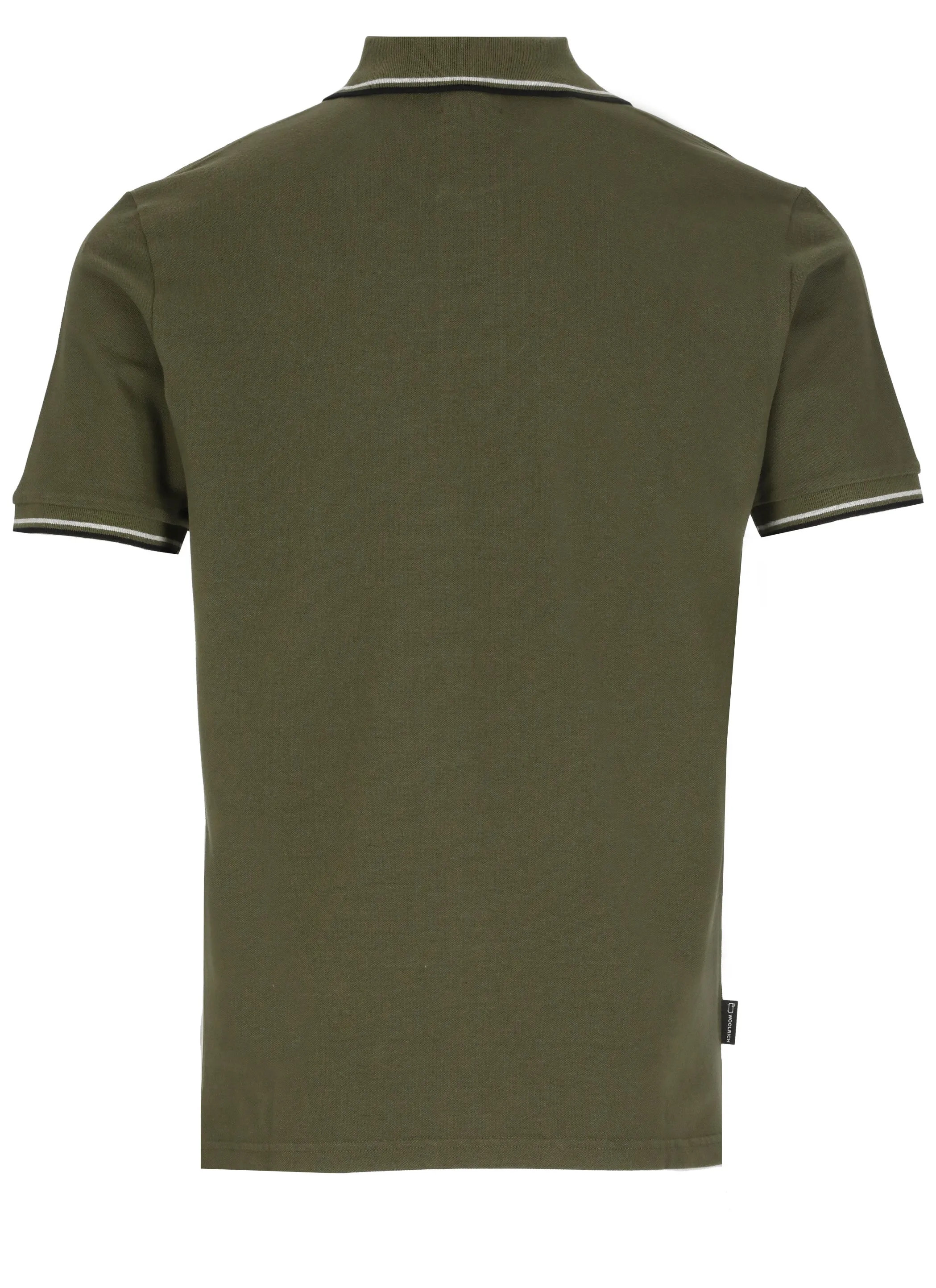 Woolrich Logo Embroidered Short-Sleeved Polo Shirt