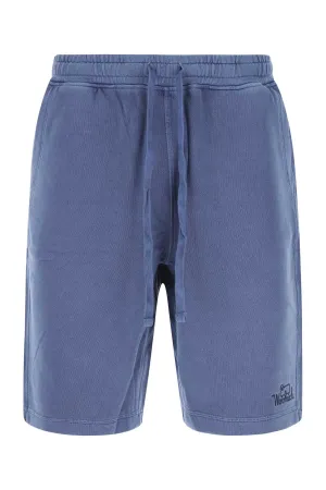 Woolrich Logo Embroidered Straight-Leg Shorts