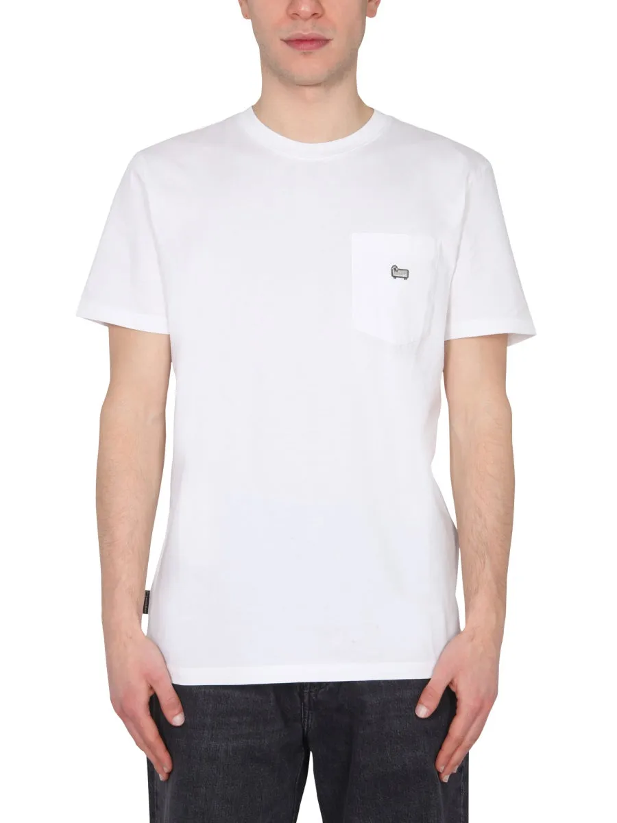 Woolrich Logo Patch Pocket T-Shirt