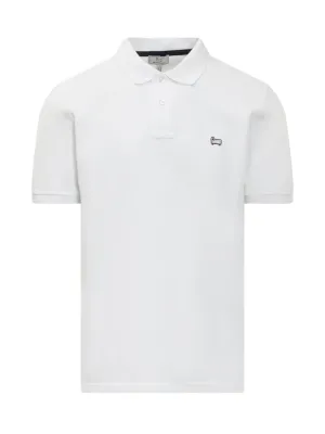 Woolrich Logo Patch Polo Shirt
