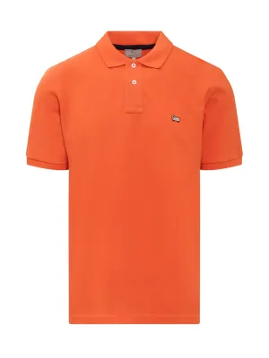 Woolrich Logo Patch Polo Shirt
