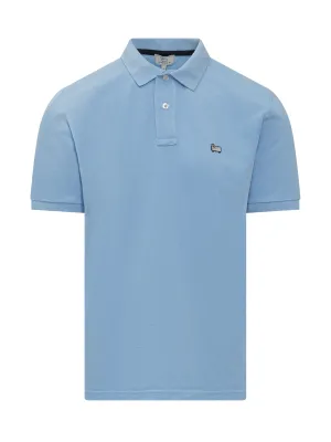 Woolrich Logo Patch Polo Shirt