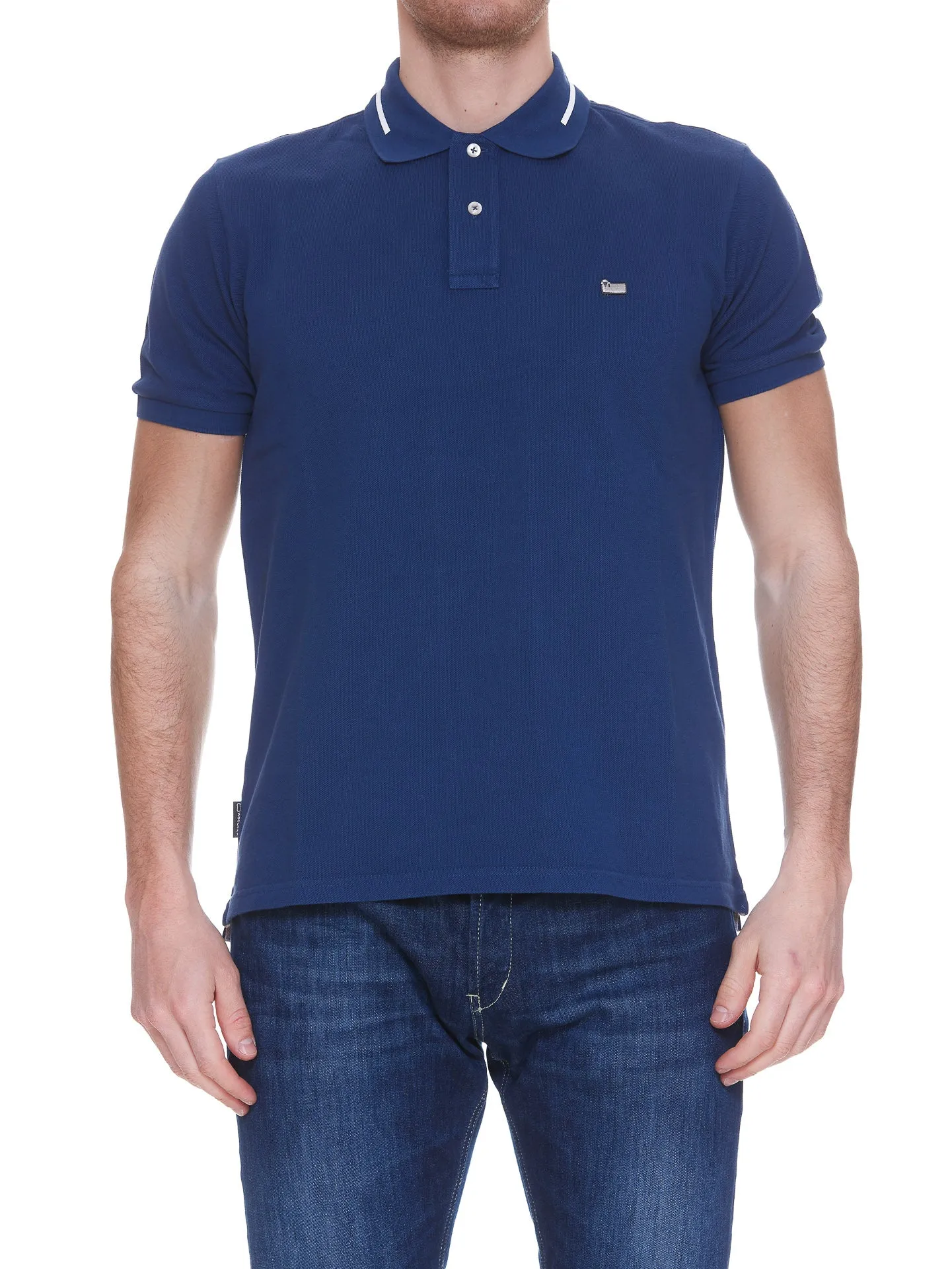Woolrich Logo Plaque Polo Shirt