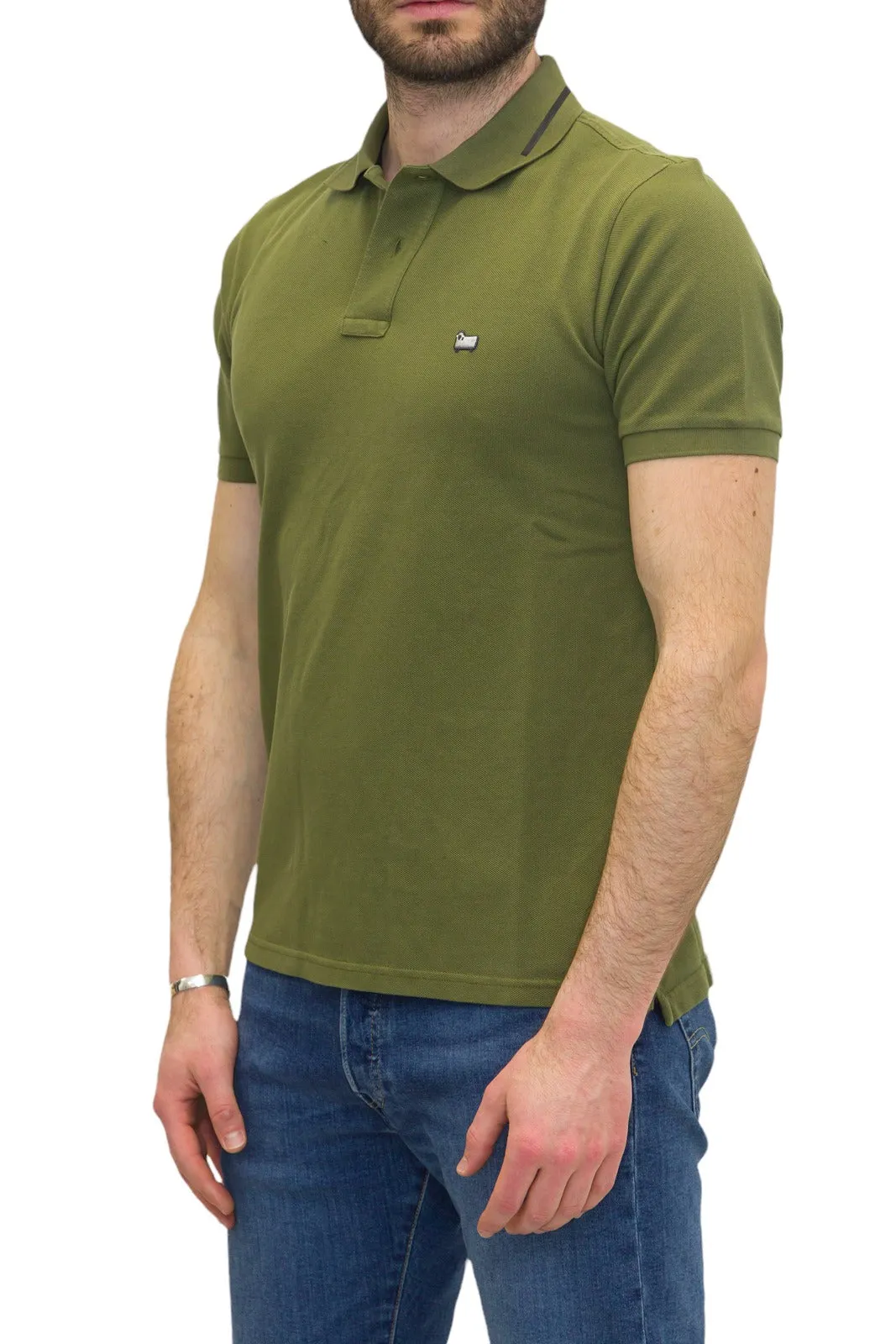 Woolrich Logo Plaque Polo Shirt