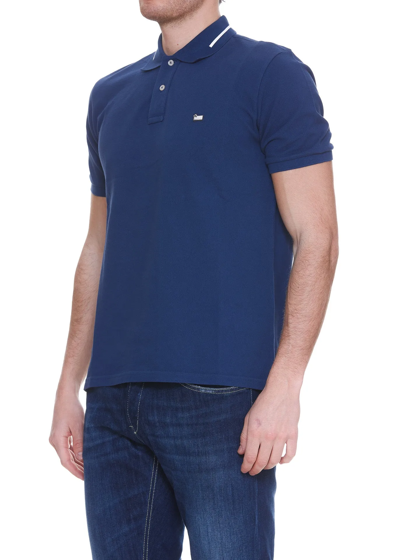 Woolrich Logo Plaque Polo Shirt