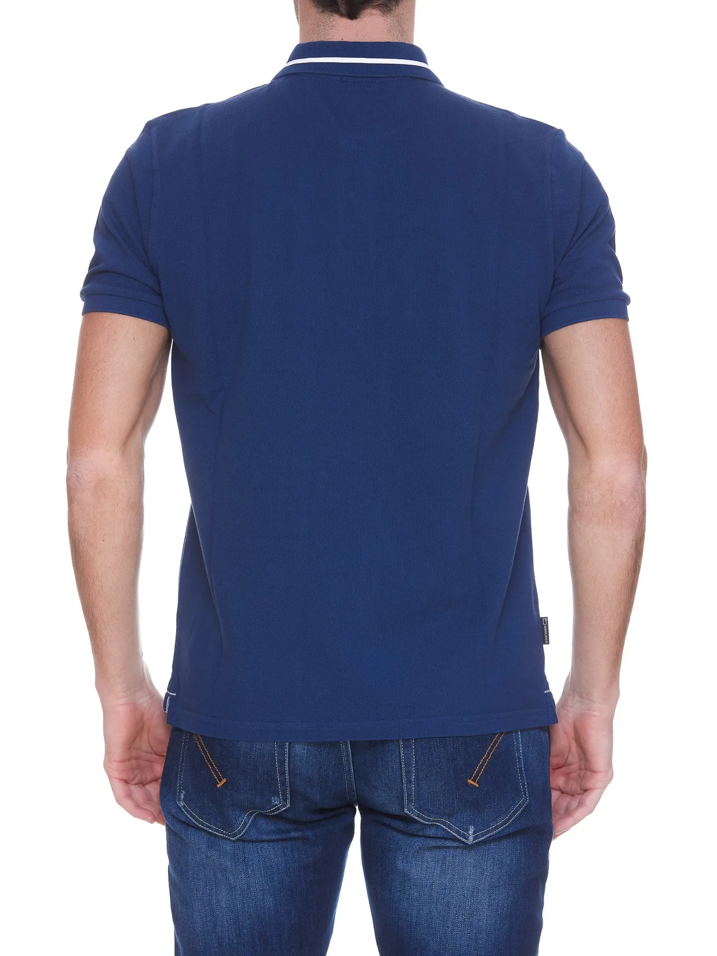 Woolrich Logo Plaque Polo Shirt