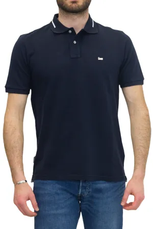 Woolrich Logo Plaque Polo Shirt