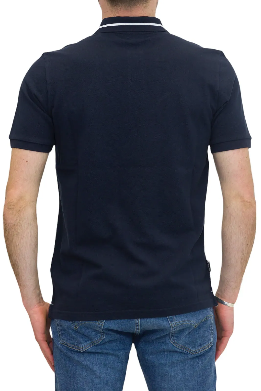 Woolrich Logo Plaque Polo Shirt