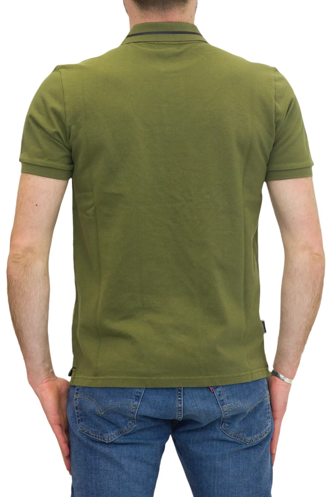 Woolrich Logo Plaque Polo Shirt