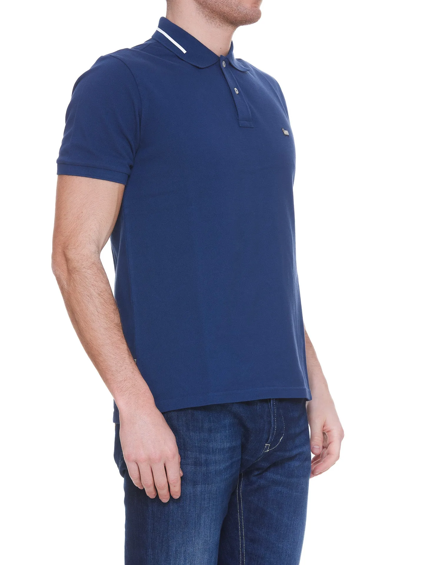 Woolrich Logo Plaque Polo Shirt
