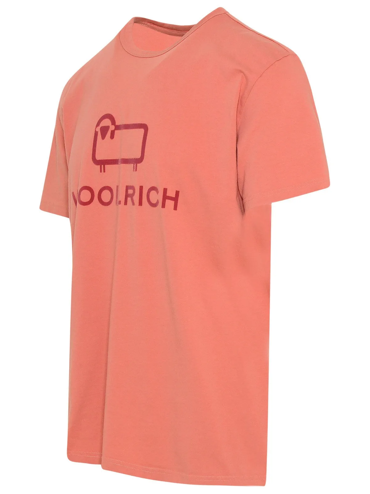 Woolrich Logo Printed Crewneck T-Shirt