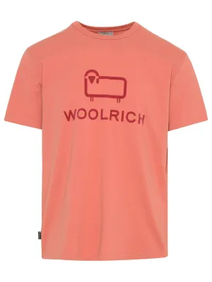 Woolrich Logo Printed Crewneck T-Shirt