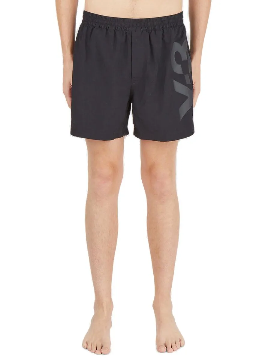 Y-3 Classic Logo Printed Swim Shorts