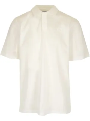 Y-3 Logo Printed Polo Shirt