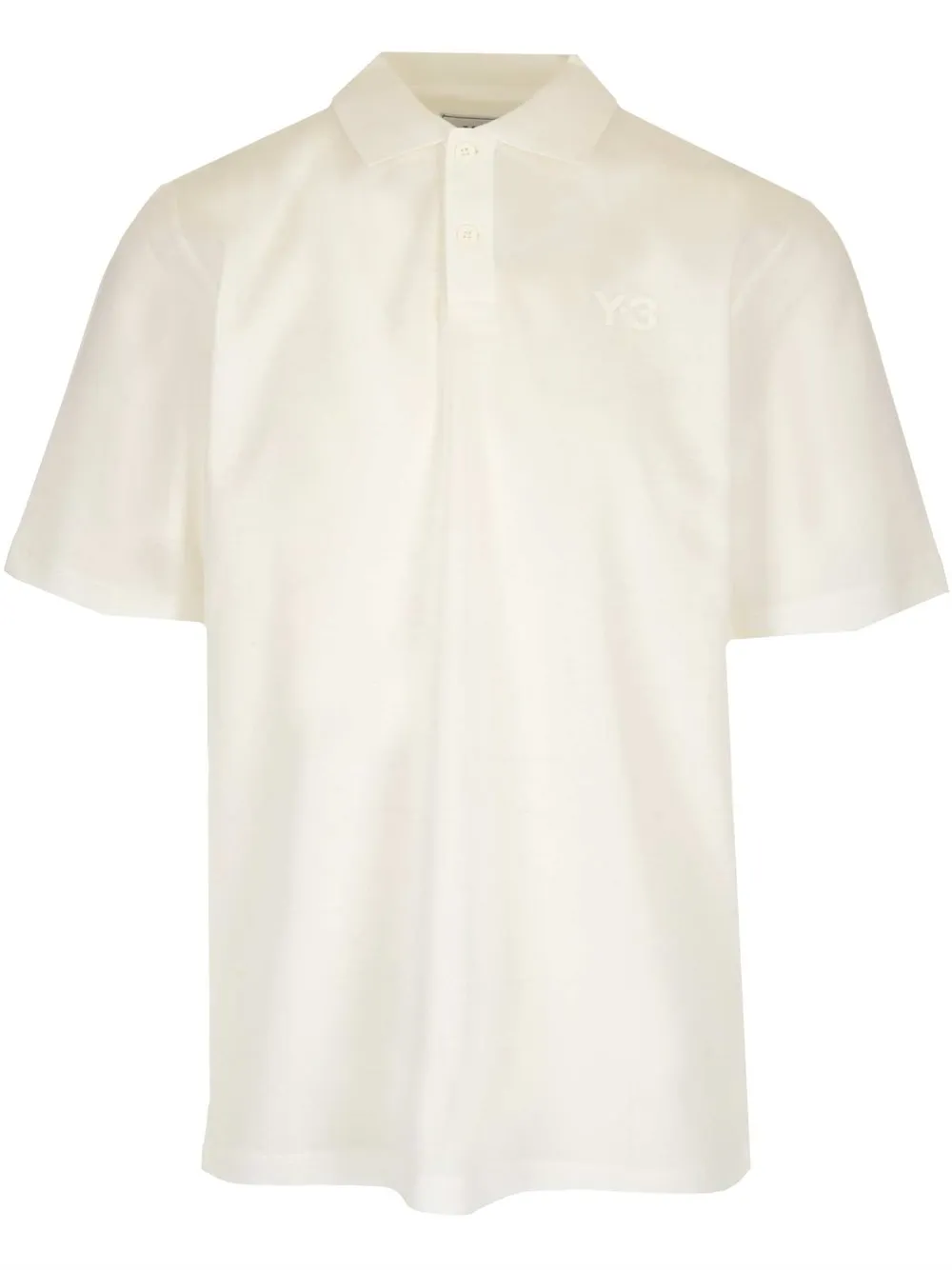 Y-3 Logo Printed Polo Shirt
