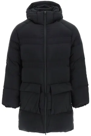Y-3 Zip-Up Hooded Down Coat