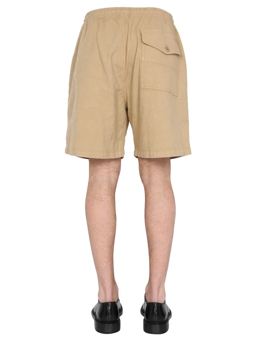 YMC Paisley Jacquard Shorts