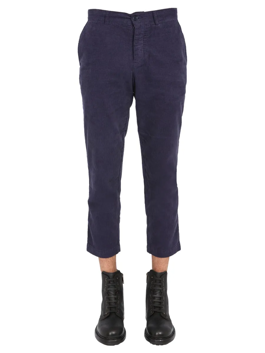 YMC Straight-Leg Cropped Pants