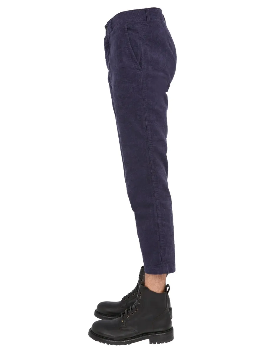 YMC Straight-Leg Cropped Pants