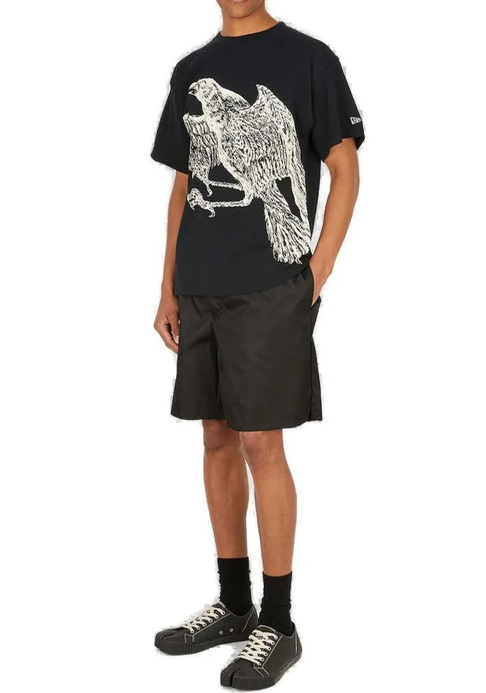 Yohji Yamamoto Printed Crewneck T-Shirt