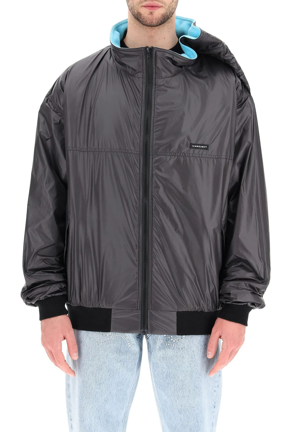 Y/Project Logo Patch WIndbreaker Jacket