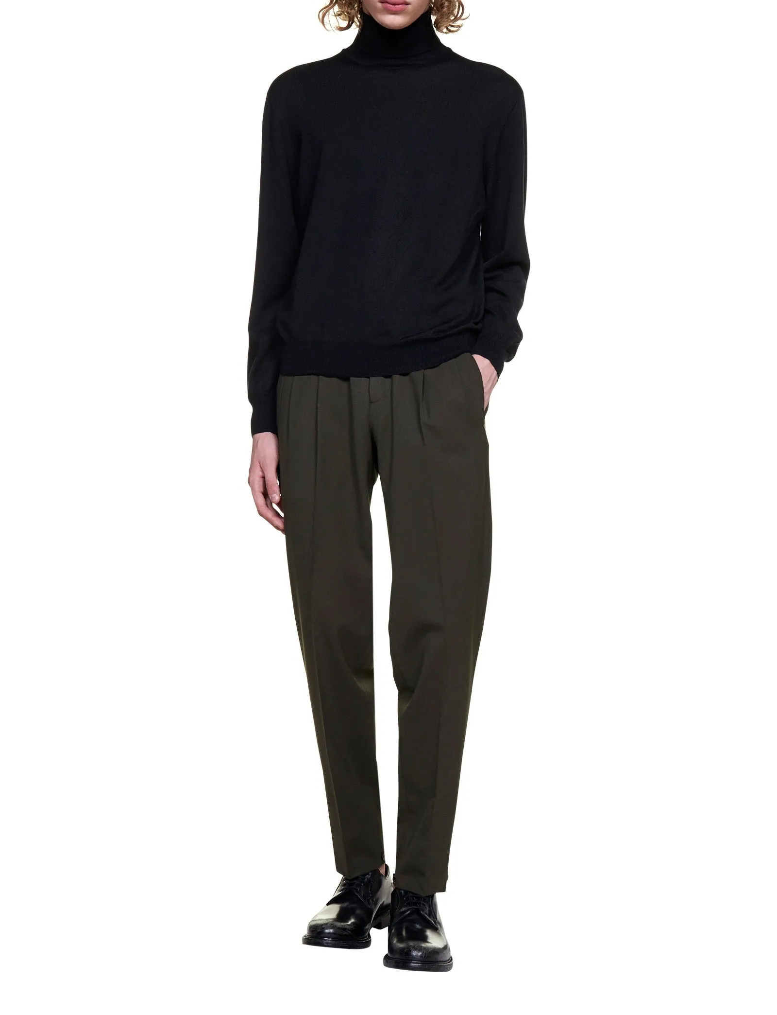 Z Zegna Elasticated-Waist Tapered Pants