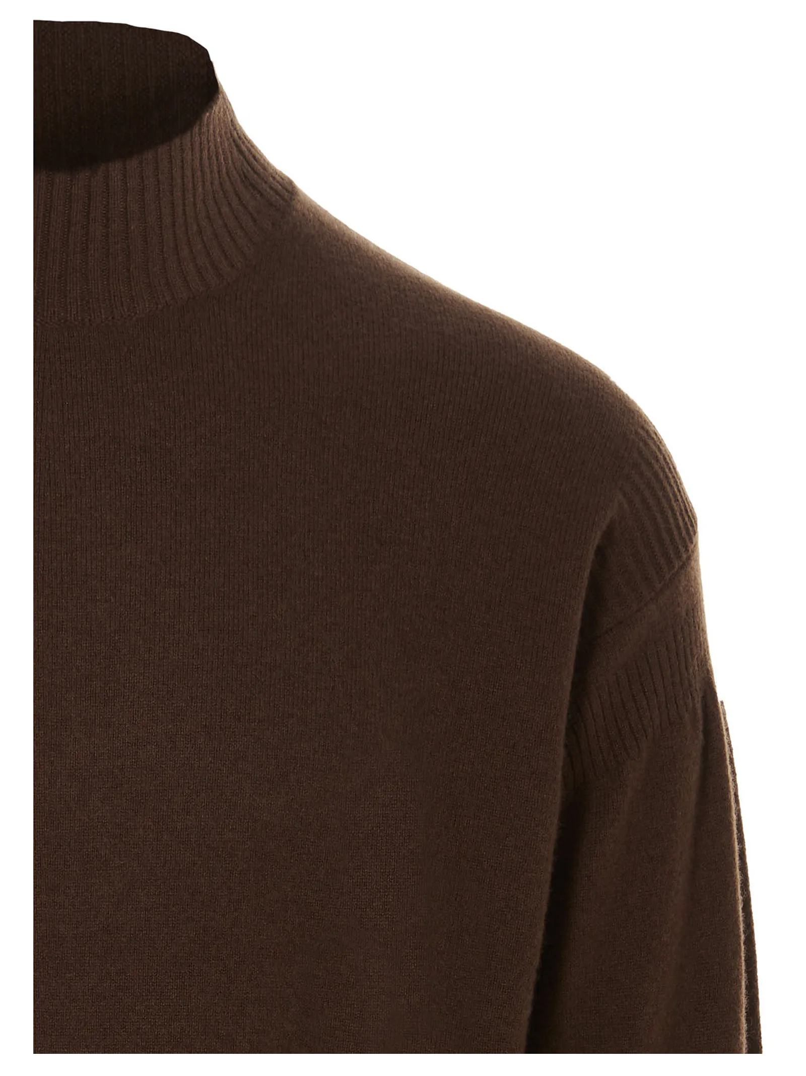 Z Zegna Funnel Neck Knitted Jumper