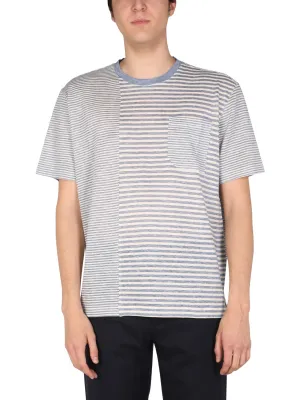 Z Zegna Striped Crewneck T-Shirt